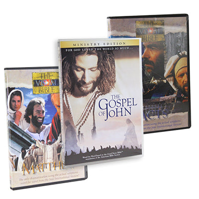 Visual Bible: Matthew, John & Acts (6-DVD Set)